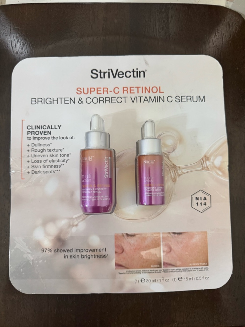 StriVectin Super-C Retinol Brighten & Correct Serum – Purple
